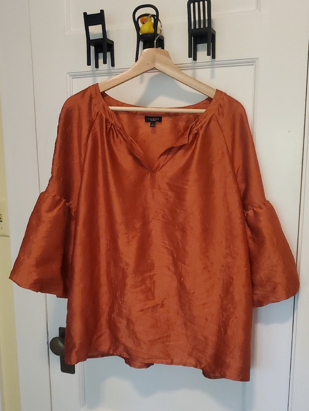 Talbots Coppery Blouse
